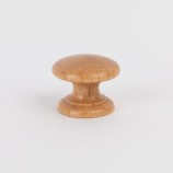 Knob style D 38mm oak lacquered wooden knob